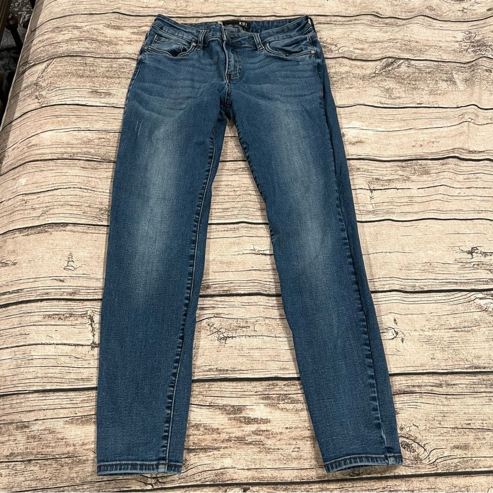 Kut From The Kloth Medium Wash Donna Ankle Skinny Size 6